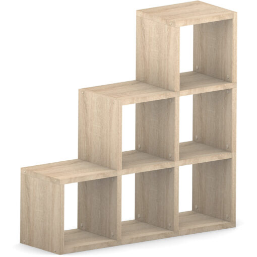 Modular 3 Step Oak 109.6L x 111.6H x 32.8D