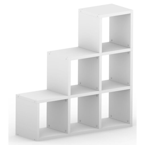 Modular 3 Step White 109.6L x 111.6H x 32.8D
