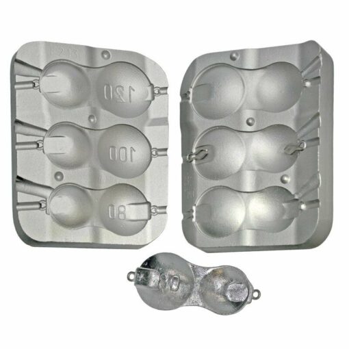 Mould for Butterspoon weight 80g to 120g Ideal for heavy boat fishing, Norway - cm213-100-1-do-it-loops-1-s-s