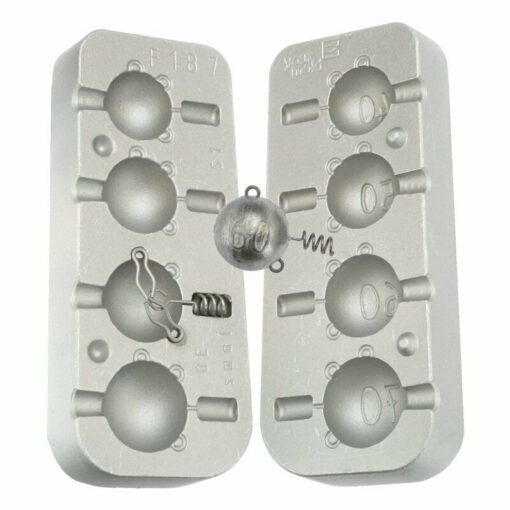 New Ball Jig Head for Plastic Shads, European System 40,50,6070gram - cm187100-do-it-loops-100-bait-screws