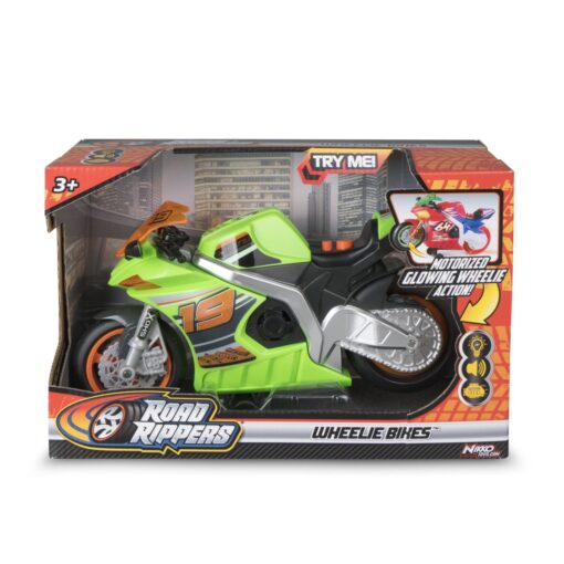 Nikko Road Rippers Wheelie Bikes Nitro Race Bike (Green)