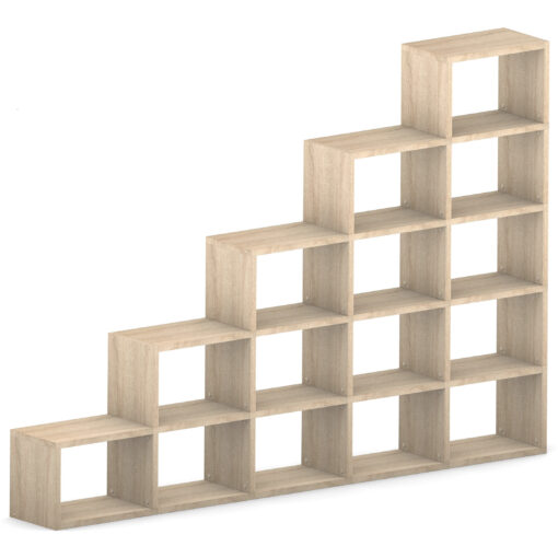 Oak Modular Wide 5 Step 287.8L x 180.8H x 32.8D