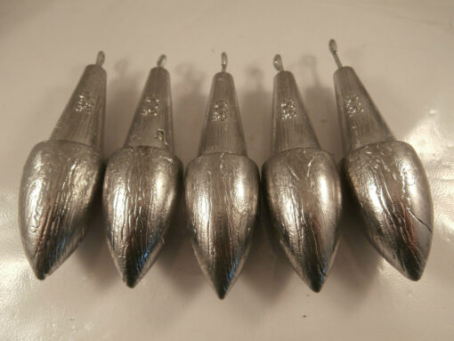 Pro Bullet Casting Weights, New Design Surf Casting, Boat Fishing Lead Weights