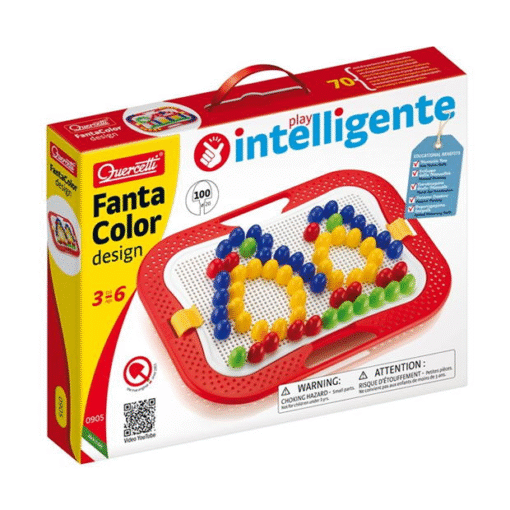 Quercetti Fantacolor Design Peg Art Set (100 Pegs)