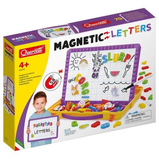 Quercetti Magnetino Letters Carry Case Set