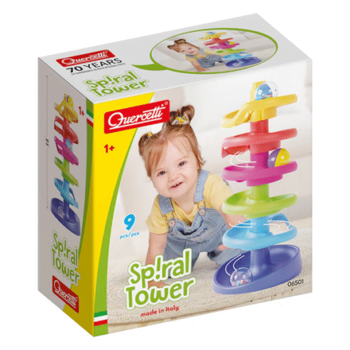 Quercetti Rattling Spiral Tower