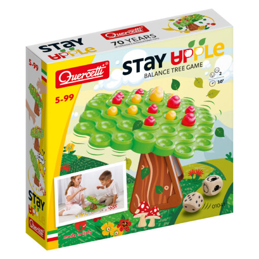 Quercetti Stay Apple Balance Tree Game
