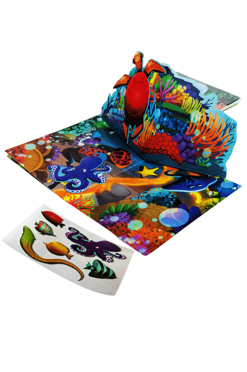 QwiToys 3-in-1 Playbook Twin Pack: Tropics & Animals