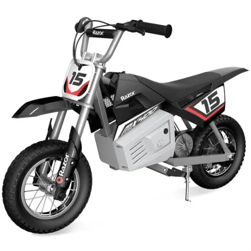 Razor Dirt Rocket MX400 Electric Motocross Bike - Black (24 Volt)