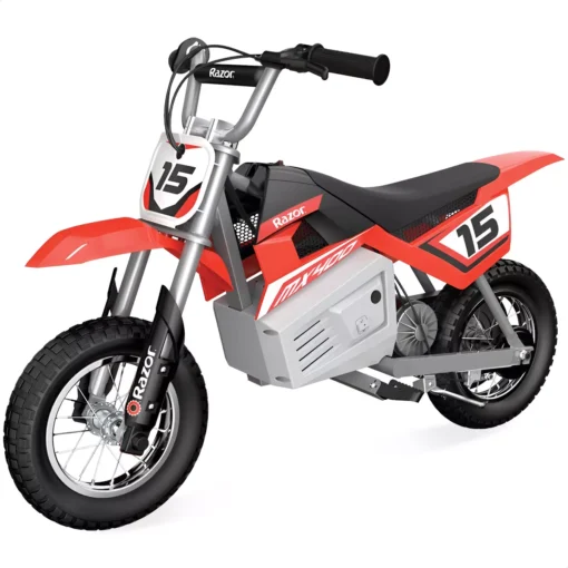 Razor Dirt Rocket MX400 Electric Motocross Bike - Red (24 Volt)