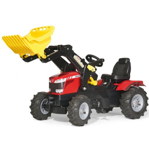Rolly Toys Farmtrac Massey Ferguson 8650 Tractor with Frontloader & Pneumatic Tyres