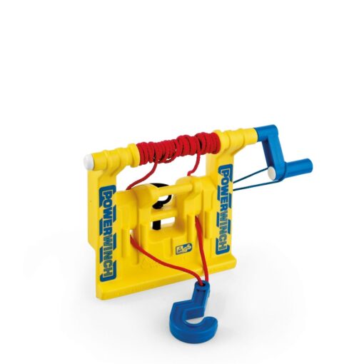 Rolly Toys Functional Winch with Hook & Tow Rope Attachment - Yellow