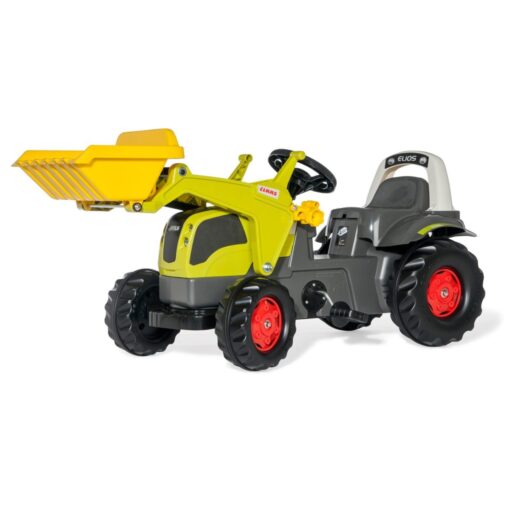 Rolly Toys Kid Claas Elios Pedal Tractor with Trailer