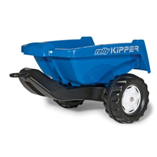 Rolly Toys Kipper Single Axle Tipping Trailer - Blue
