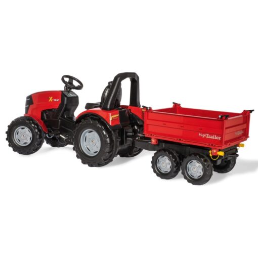 Rolly Toys Mega Trailer - Red (Twin Axle)