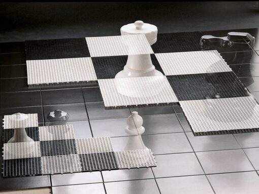Rolly Toys Outdoor Chess & Draughts Game Base Tiles - Large