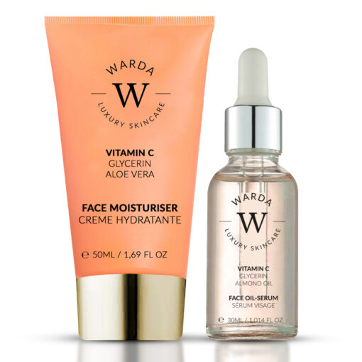 Skin Glow Boost Vitamin C Moisturiser + Vitamin C Glow Boost Oil-Serum