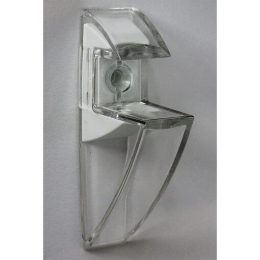 Transparent 1.9cm Clips (Pair)