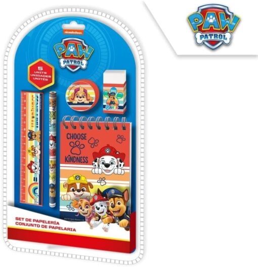 Totum Paw Patrol XL 5-Piece Stationery Set