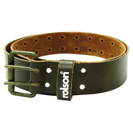 Double Pin 50mm Leather Belt 1