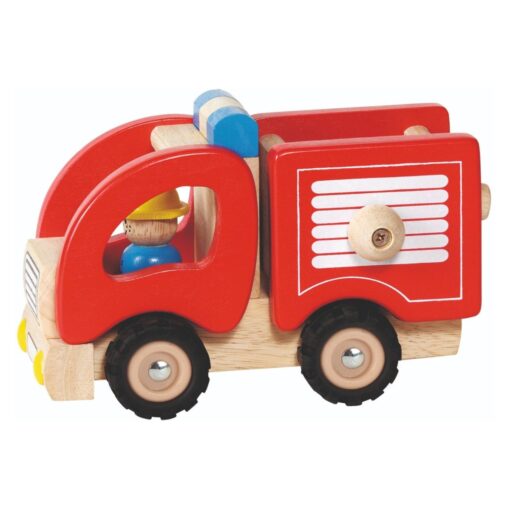 Goki Wooden Fire Engine