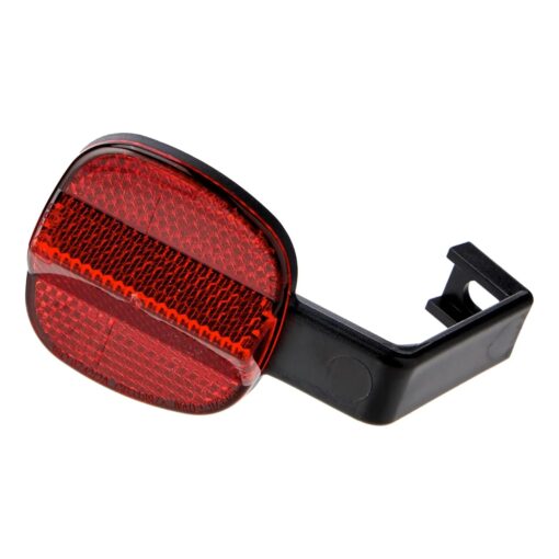Raleigh GDL201 Red Plastic Adjustable Rear Reflector For Bicycles With V Brake Mount