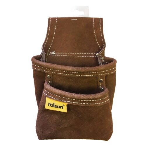 Twin Pocket Leather Nail Pouch