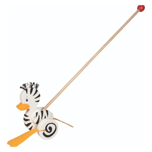 Goki Push-along Zebra-Duck