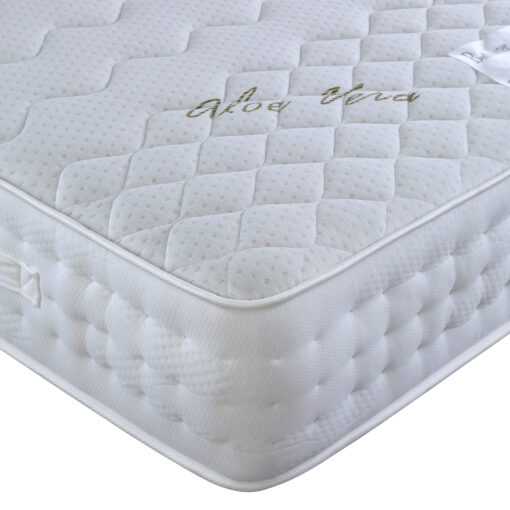Aloe Vera Pocket Sprung Memory Foam Mattress Small Single