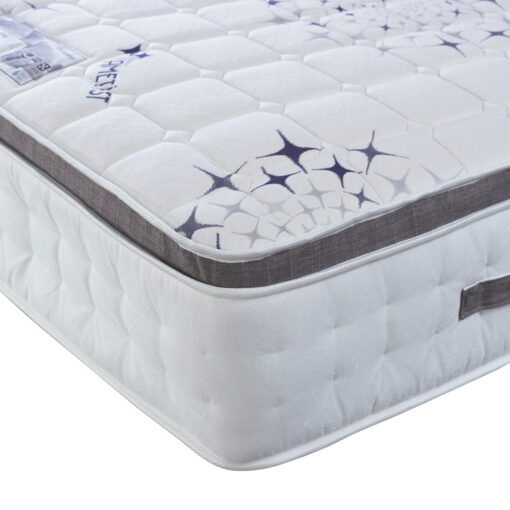 Ametist Crystal 2500 Pocket Sprung Pillow Top Mattress Small Single