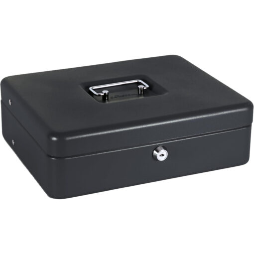 Cathedral "The Ultimate Cash Box" with Foam Lining & Cantilever Coin Tray Black