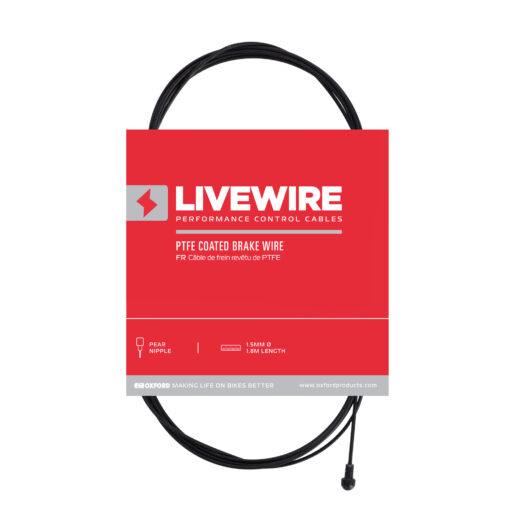 Livewire PTFE Coated Pear Brake Wire 1.5mm x 1.8m