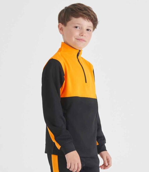 Finden + Hales Kids 1/4 Zip Tracksuit Top