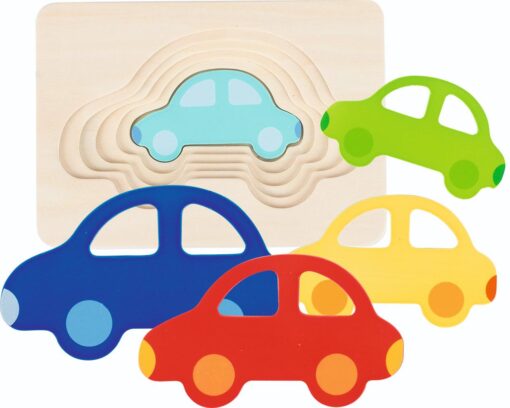 Goki Car Layer Puzzle