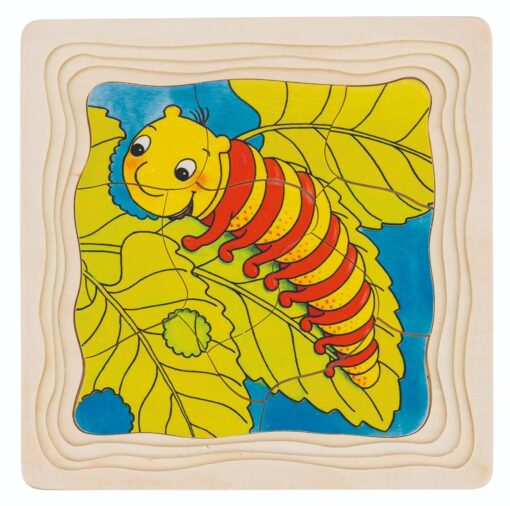 Goki Caterpillar Layer Puzzle