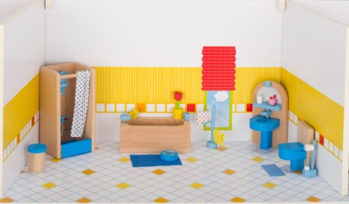 Goki Doll's House Furniture - Bathroom
