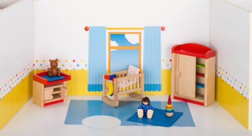 Goki Doll's House Furniture - Children's Room