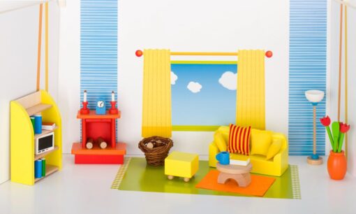 Goki Doll's House Furniture - Living Room