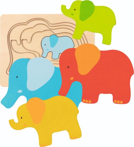 Goki Elephant Layer Puzzle