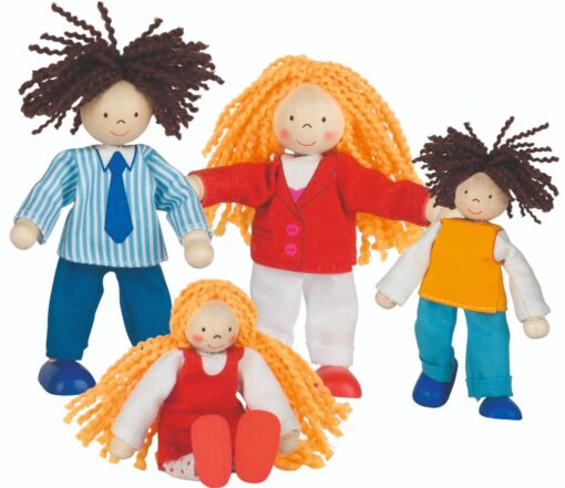 Goki Flexible Puppets - Lifestyle Family