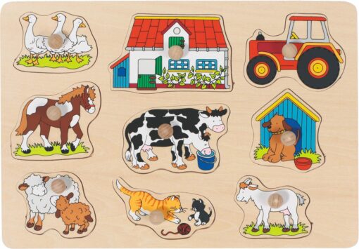 Goki Lift-out Puzzle - Farm I