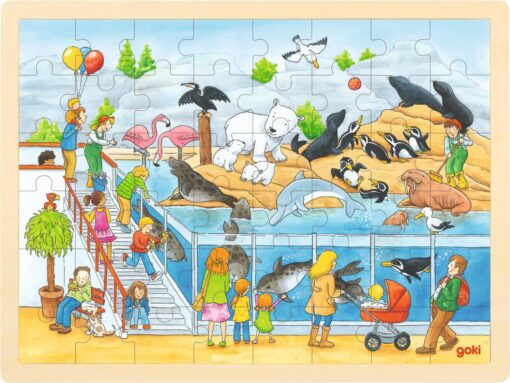 Goki Puzzle - A Visit to the Zoo