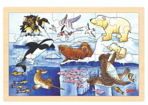Goki Puzzle Arctic Animals