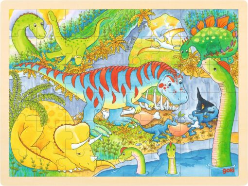 Goki Puzzle - Dinosaurs
