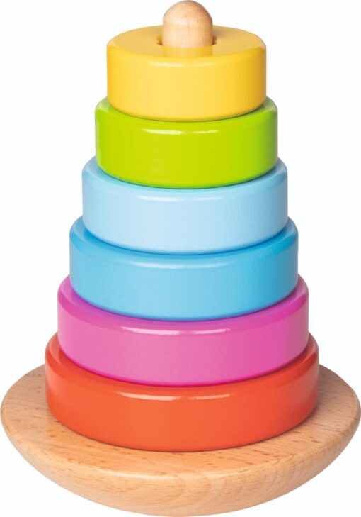 Goki Rainbow Wobble Stacker