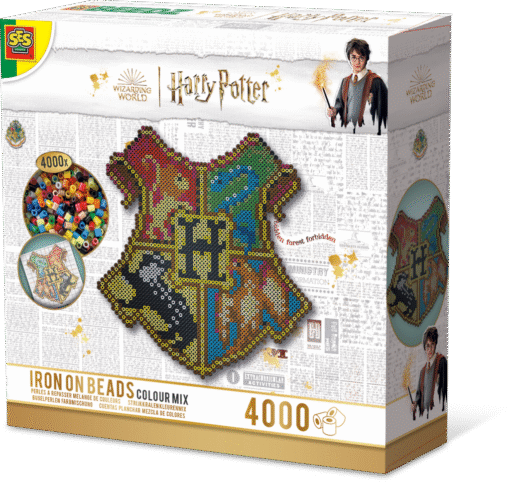 Harry Potter - Iron on beads colour mix (Hogwarts crest)