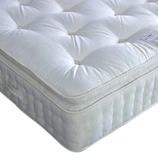 Signature Pillow Top 2000 Pocket Sprung Natural Mattress Small Single