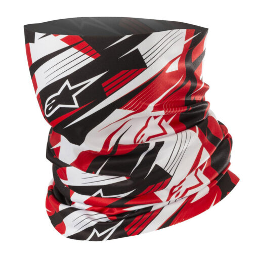 Alpinestars Neck Tube - Blurred Red/White/Black or Grey/White/Black