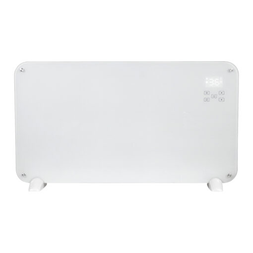 Designer Electric Glass Panel Heater 2000W - White